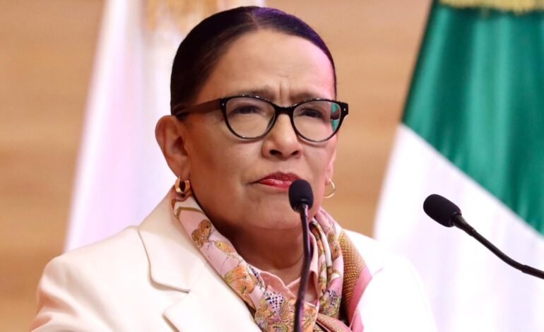  Rosa Icela Rodríguez pide protestas seguras para el 8M