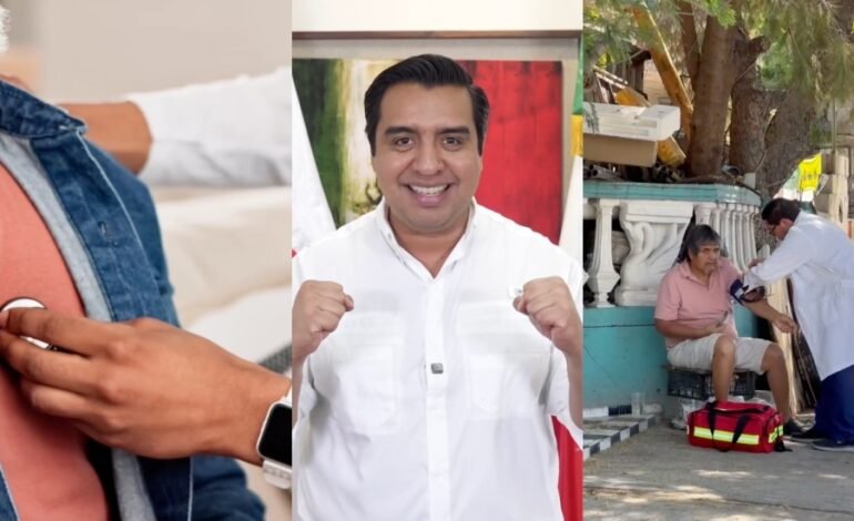 Jesús Nava impulsa el programa de servicio médico casa por casa para adultos mayores
